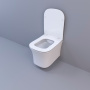 Подвесной безободковый унитаз Cerutti SPA Marmolada aria CT7778 с быстросъемным сиденьем микролифт Подвесной безободковый унитаз Cerutti SPA Marmolada aria CT7778 с быстросъемным сиденьем микролифт