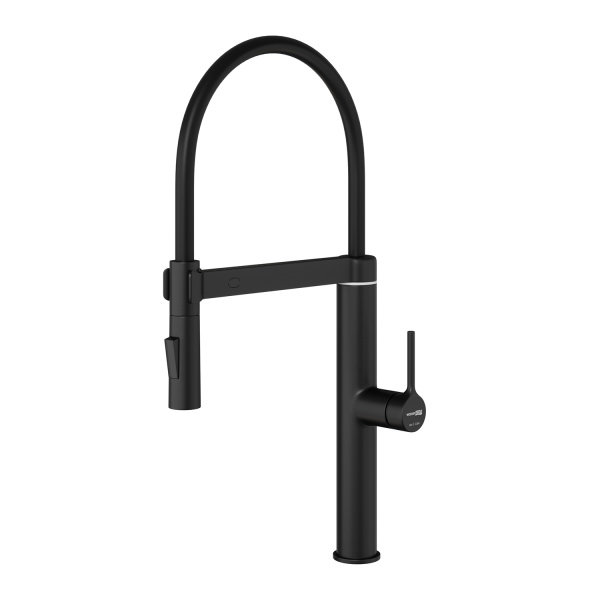 Смеситель для мойки WasserKRAFT A8867 черный матовый