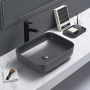 Накладная раковина COMFORTY T-Y9378MDH Графит матовая Накладная раковина COMFORTY T-Y9378MDH Графит матовая