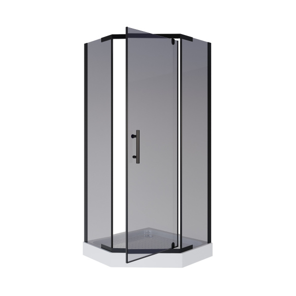 Душевой уголок 90x90 Niagara Eco NG-009-14DT низкий поддон стекло тонированное Душевой уголок 90x90 Niagara Eco NG-009-14DT низкий поддон стекло тонированное