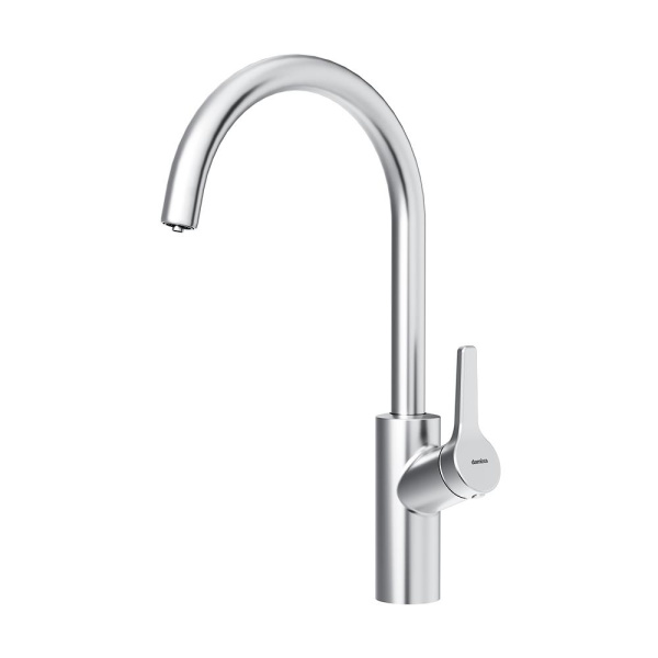 Смеситель для кухонной мойки Damixa Eclipse 310721400 никель глянцевый