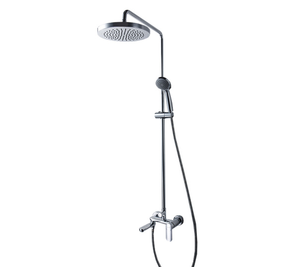 Душевая стойка со смесителем для ванны Bravat Opal C F6125183CP-A1-RUS Душевая стойка со смесителем для ванны Bravat Opal C F6125183CP-A1-RUS