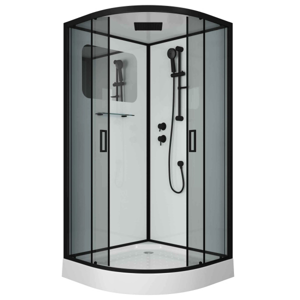 Душевая кабина 90x90 Niagara Premium NG-6901-01 BLACK Душевая кабина 90x90 Niagara Premium NG-6901-01 BLACK