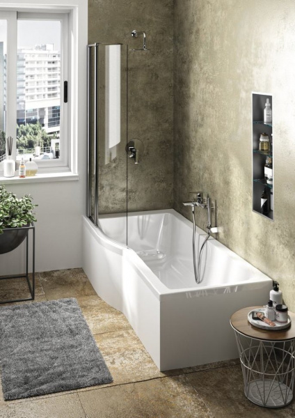 Ванна акриловая асимметричная 170х80 см Ideal Standard E113501 CONNECT AIR Ванна акриловая асимметричная 170х80 см Ideal Standard E113501 CONNECT AIR