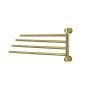 Держатель полотенец четверной WasserKRAFT K-1034BRUSHED GOLD Держатель полотенец четверной WasserKRAFT K-1034BRUSHED GOLD