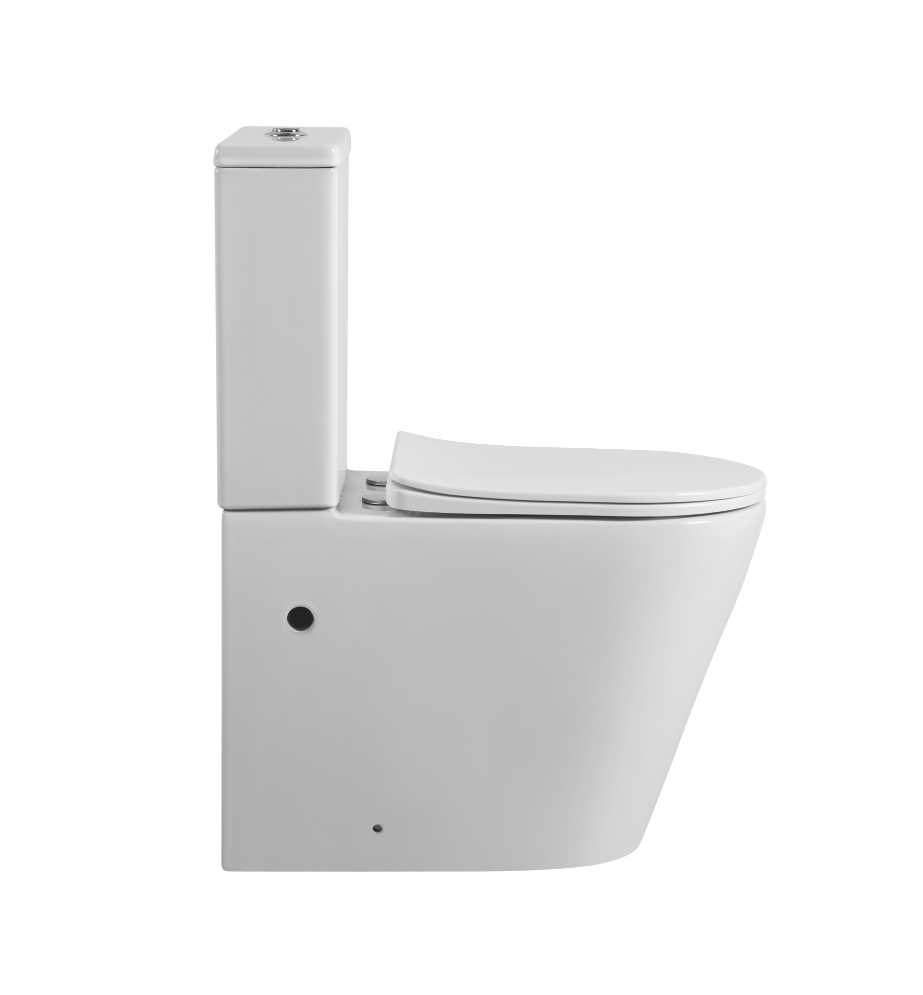 Унитаз-компакт Sapbox Velron SB7057A1-W безободковый с микролифтом