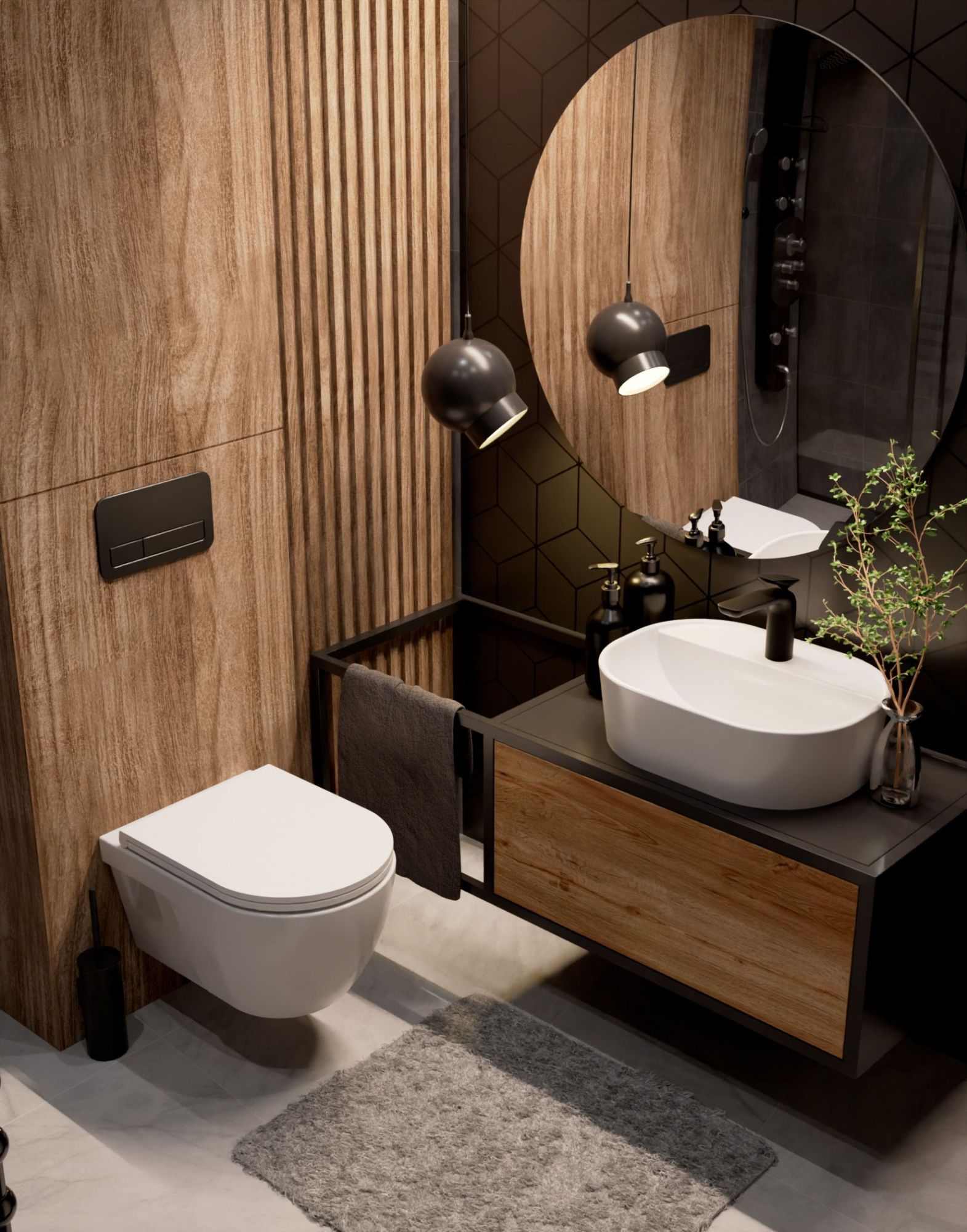 Унитаз подвесной 36,5х41х52 см AQUAme AQM2011 белый