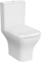 Унитаз-компакт безободковый с сиденьем микролифт VitrA Polar 9843B003-7201 Унитаз-компакт безободковый с сиденьем микролифт VitrA Polar 9843B003-7201