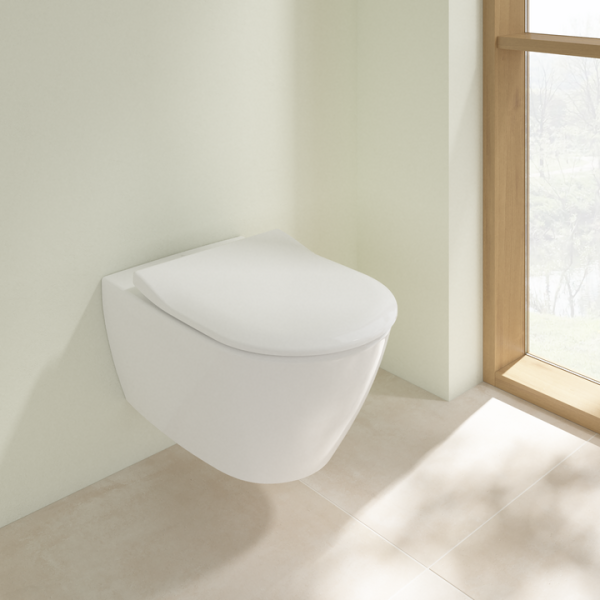 Унитаз подвесной безободковый  Villeroy & Boch Subway 2,0 5614R201 белый Унитаз подвесной безободковый  Villeroy & Boch Subway 2,0 5614R201 белый