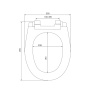 Сиденье из полипропилена Soft Close IDDIS Optima Home 004PPS3i31 Сиденье из полипропилена Soft Close IDDIS Optima Home 004PPS3i31