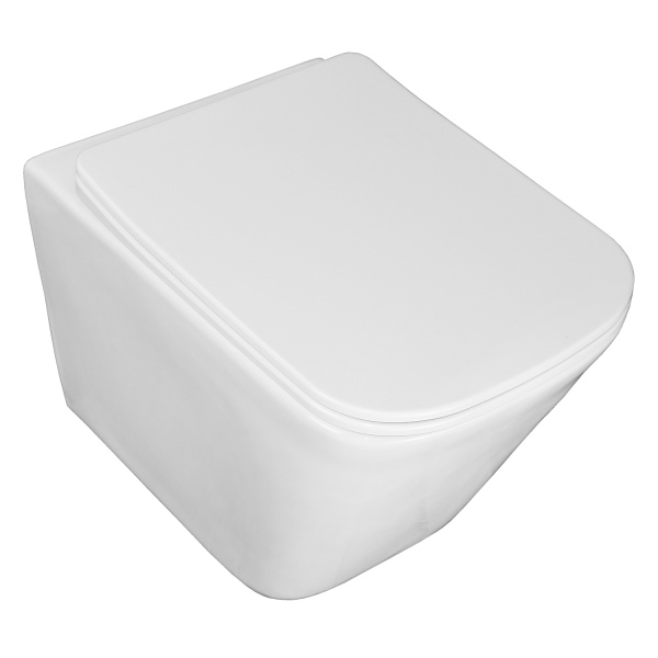 Унитаз Azario Hugo AZ-3103 подвесной безободковый с микролифтом