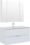 Мебель для ванной Aquanet Алвита New 100 подвесная белая