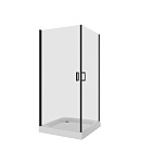 Душевой уголок 90x90 NIAGARA Nova NG-6803-08 BLACK без поддона Душевой уголок 90x90 NIAGARA Nova NG-6803-08 BLACK без поддона