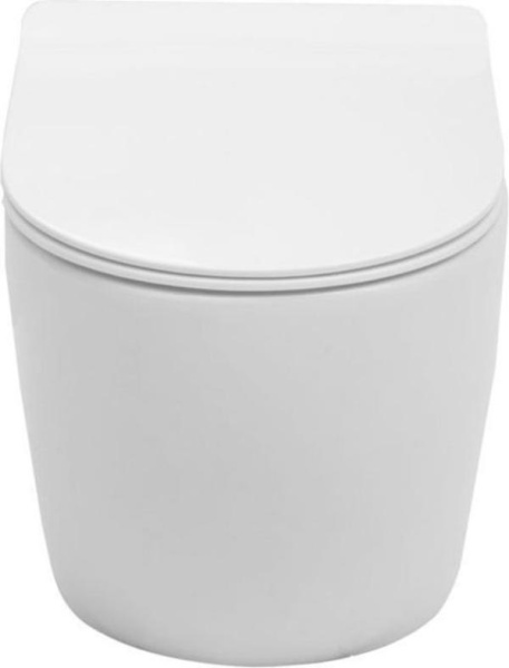 Унитаз подвесной Aquanet CETUS-W безободковый с микролифтом