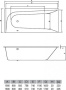 Ванна акриловая 190x90 Vayer Boomerang Гл000010853 Ванна акриловая 190x90 Vayer Boomerang Гл000010853