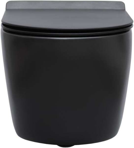 Унитаз подвесной Aquanet CETUS-BW безободковый с микролифтом