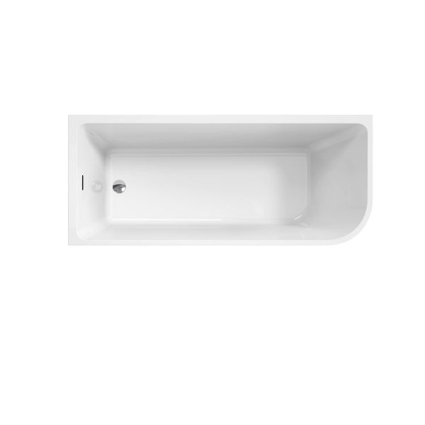 Акриловая ванна отдельнотоящая 150x73 см BelBagno  BB712-1500-730-L белый Акриловая ванна отдельнотоящая 150x73 см BelBagno  BB712-1500-730-L белый