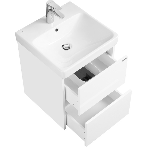 Тумба под раковину Aquaton Сканди 45 см 1A251601SD010 подвесная белая