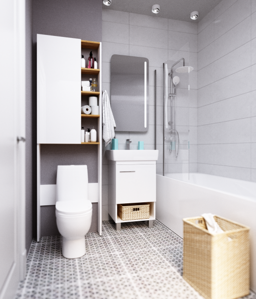 Шкаф 1Marka Gaula 60Н 1д.White У92518 Шкаф 1Marka Gaula 60Н 1д.White У92518
