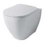 Безободковый унитаз  Disegno Ceramica Loom LO002RIM01  белый Безободковый унитаз  Disegno Ceramica Loom LO002RIM01  белый