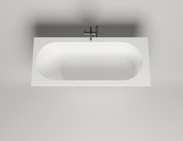 Ванна из литьевого камня Salini Ornella Kit 170х70 102413G белая глянцевая