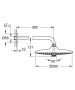 Верхний душ  Grohe Euphoria 26459000 хром Верхний душ  Grohe Euphoria 26459000 хром