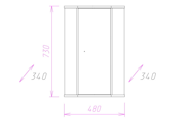 Шкаф Onika Модерн 50 см 303401 подвесной белый
