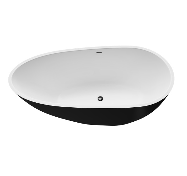 Ванна отдельностоящая Grossman GR-1102M Black Fly 170x80x60 Ванна отдельностоящая Grossman GR-1102M Black Fly 170x80x60