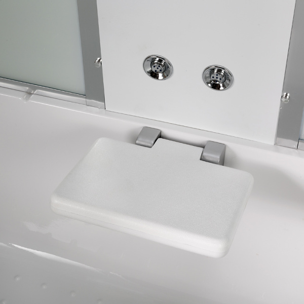 Душевая кабина DTO EM4517LED+GM профиль хром