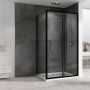 Душевой уголок 110x70 ABBER Schwarzer Diamant AG30110B5-S70B5 профиль черный стекло прозрачное Душевой уголок 110x70 ABBER Schwarzer Diamant AG30110B5-S70B5 профиль черный стекло прозрачное