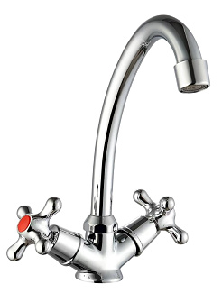 Смеситель для раковины Voda Ladoga LDG26 хром глянцевый