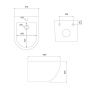 Подвесное биде IDDIS Blanco BLARB02i82 Подвесное биде IDDIS Blanco BLARB02i82