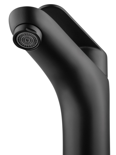 Смеситель для раковины Wonzon & Woghand Alfa WW-A40202-MB черный матовый