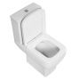 Чаша унитаза безободковая  BelBagno AURORA BB8604CPR/SC Чаша унитаза безободковая  BelBagno AURORA BB8604CPR/SC