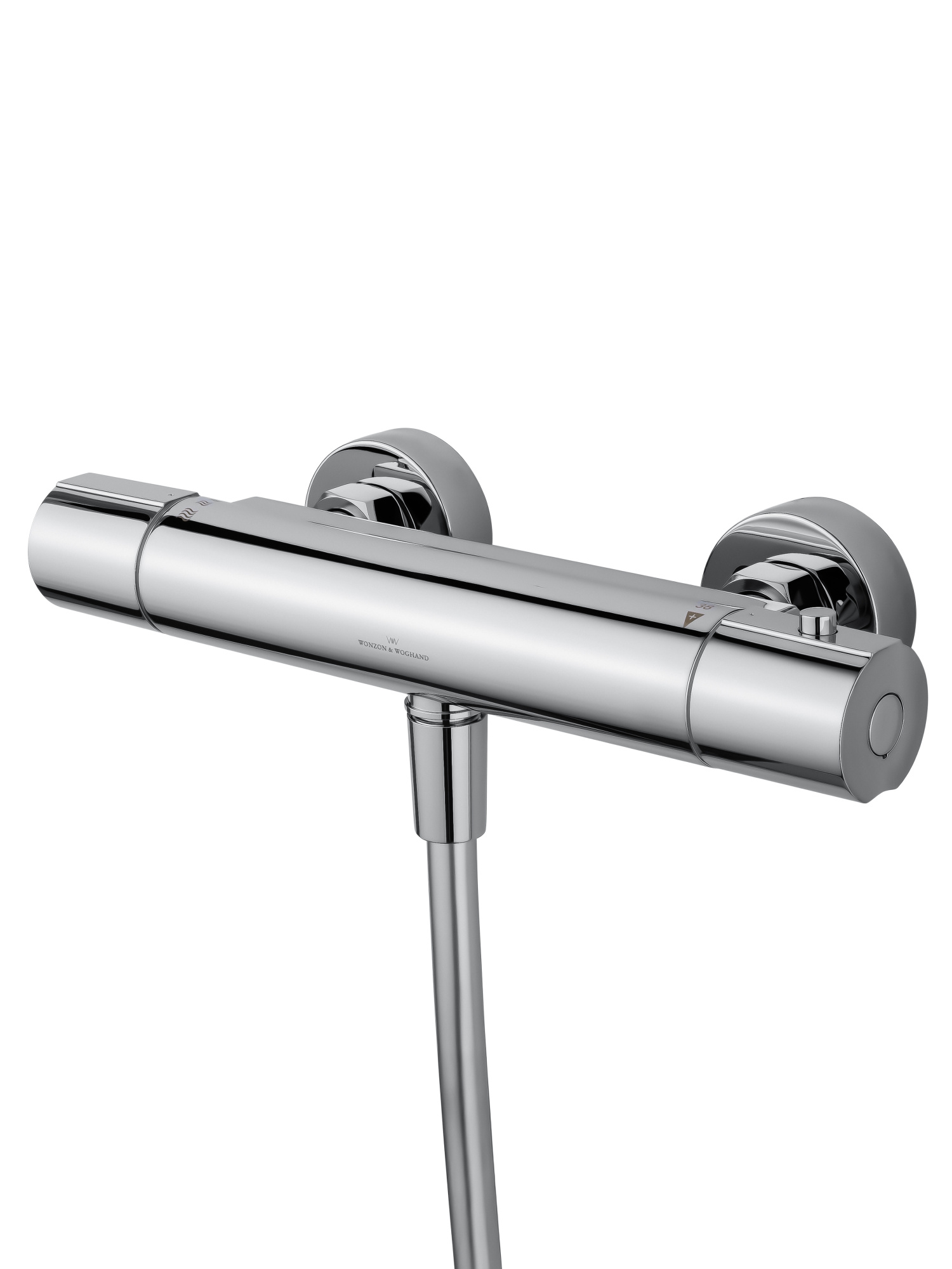Смеситель для душа с термостатом и гарнитуром Wonzon & Woghand Inn 6 WW-B2029-A-CR хром глянцевый