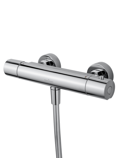 Смеситель для душа с термостатом и гарнитуром Wonzon & Woghand Inn 6 WW-B2029-A-CR хром глянцевый