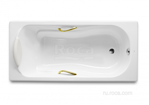 Ручки для ванны Roca Haiti 52680421P золото Ручки для ванны Roca Haiti 52680421P золото