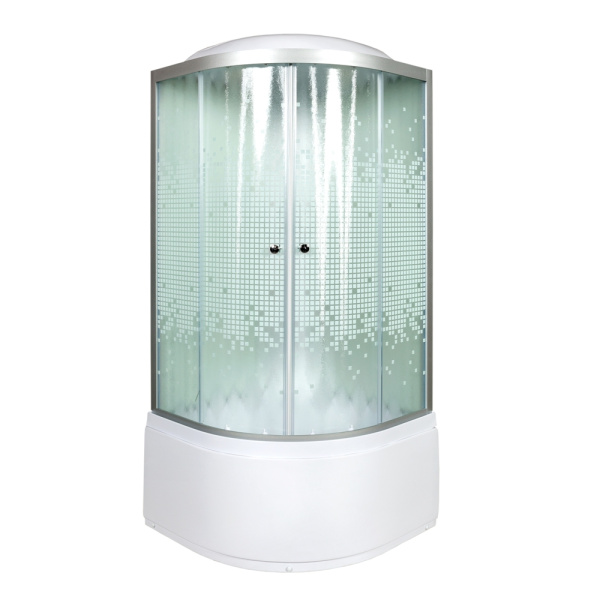 Душевая кабина AvaCan 100x100 L910EL профиль хром