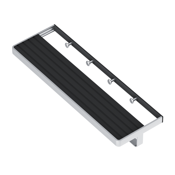 Полка для полотенец Damixa Jupiter 14076 DA7737700 черная глянцевая