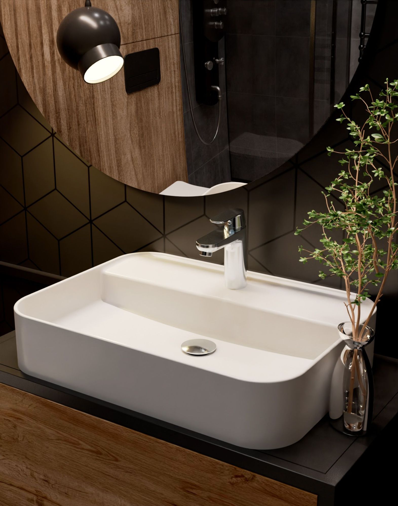 Смеситель с донным клапаном AQUAme Prato AQMP6131 хром Смеситель с донным клапаном AQUAme Prato AQMP6131 хром