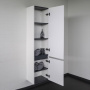 Пенал Comforty Лозанна 40x160 см 00-00017837 подвесной белый