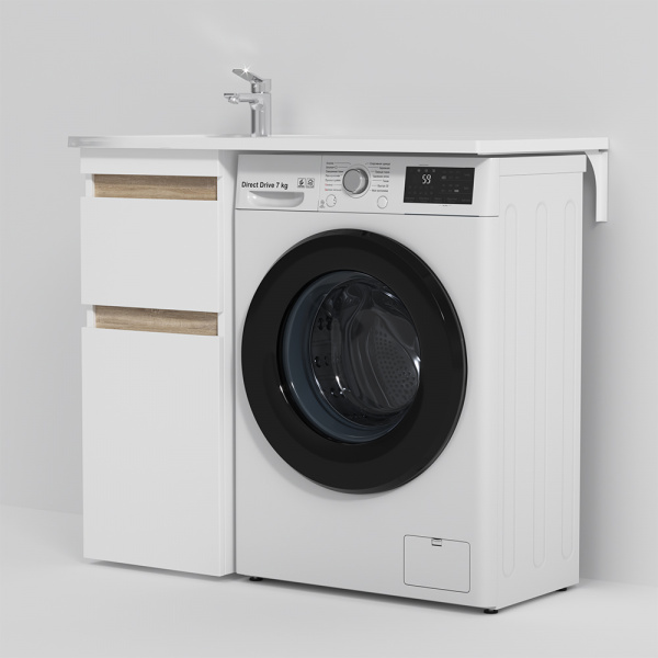 Тумба под столешницу для стиральной машины, напольная AM.PM X-Joy M85AFSX0402WG Тумба под столешницу для стиральной машины, напольная AM.PM X-Joy M85AFSX0402WG
