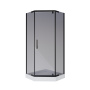 Душевой уголок 90x90 Niagara Eco NG-009-14DT низкий поддон стекло тонированное Душевой уголок 90x90 Niagara Eco NG-009-14DT низкий поддон стекло тонированное