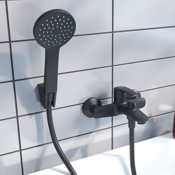 Смеситель для ванны черный IDDIS Ray RAYBL02i02 Смеситель для ванны черный IDDIS Ray RAYBL02i02