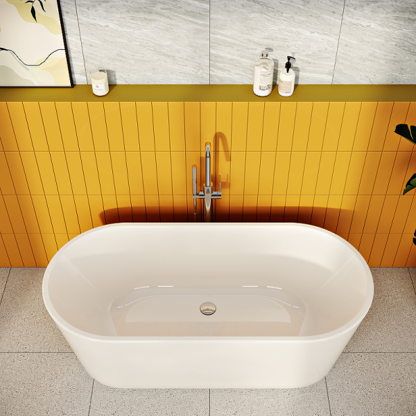Ванна акриловая отдельностоящая 180x80 VitrA Geo 65380006000 с ножками и сифоном Ванна акриловая отдельностоящая 180x80 VitrA Geo 65380006000 с ножками и сифоном
