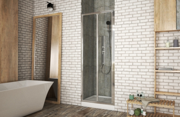 Душевая дверь в нишу 800х200 Bravat Drop BD080.4120A Душевая дверь в нишу 800х200 Bravat Drop BD080.4120A