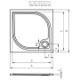 Душевой поддон из литьевого мрамора RIHO Kolping DB32 100x90 белый и сифон DB3200500000000 Душевой поддон из литьевого мрамора RIHO Kolping DB32 100x90 белый и сифон DB3200500000000