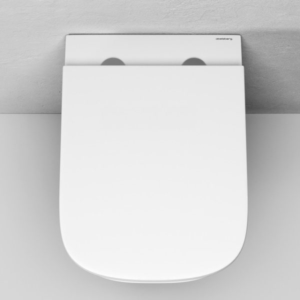 Унитаз Abelsberg Object OBC80901WH подвесной безободковый с микролифтом