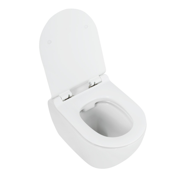 Унитаз Cezares Stylus CZR-513-TH-R подвесной безободковый