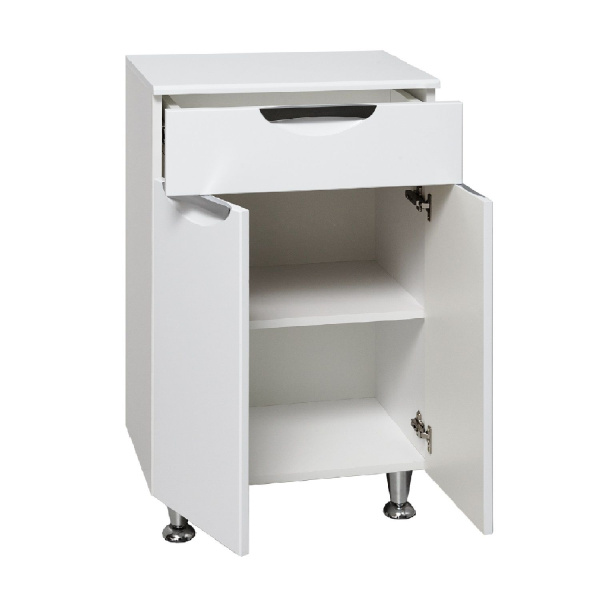 Шкаф Runo Эконом 50 см УТ000002342 напольный белый